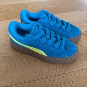 Puma Fenty - Creeper Phatty Sneakers in Blue and Green